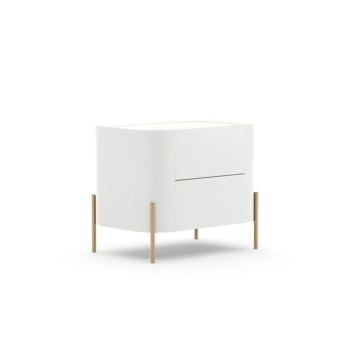 Caracole Atom Nightstand – view 16 – Lusso Furniture Miami