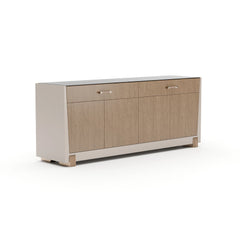 Caracole Counter Balance Sideboard – angle view – Lusso Furniture Miami