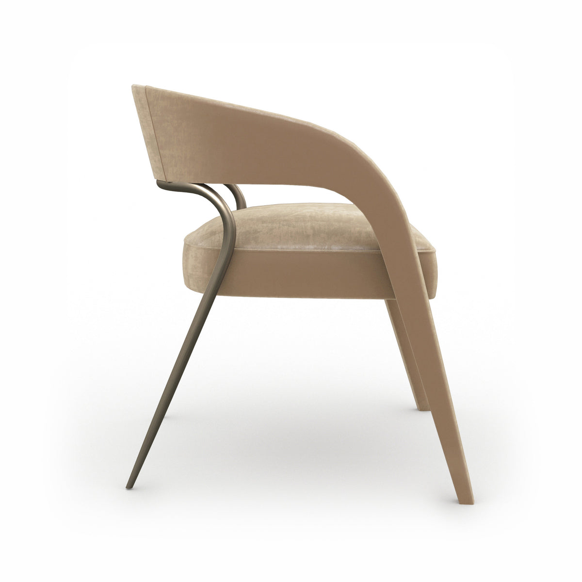 Caracole Gazelle Dining Chair – room setting – Lusso Furniture Miami