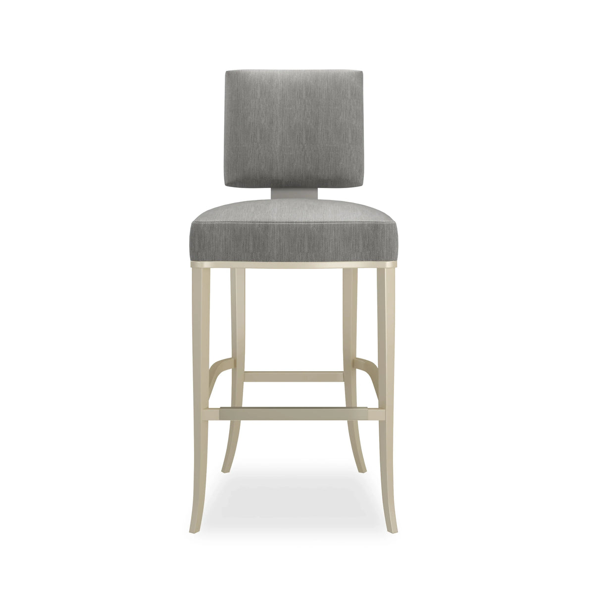 Caracole Reserved Seating Bar Stool – finish detail – Lusso Furniture Miami