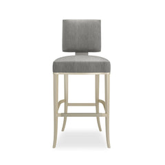 Caracole Reserved Seating Bar Stool – finish detail – Lusso Furniture Miami