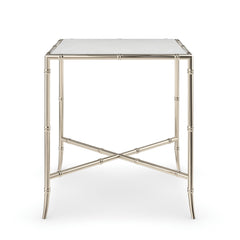 Caracole Ceylon Small Nesting Table – front view – Lusso Furniture Miami
