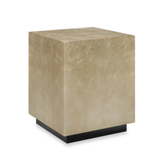 Caracole Cocktail Couture Square End Table – alternate view – Lusso Furniture Miami