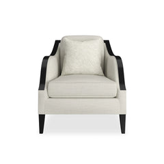 Caracole Pitch Perfect Chair – front view – Lusso Furniture Miami