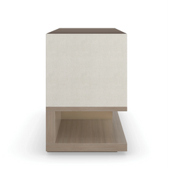 Caracole Dry Martini Nightstand – room setting – Lusso Furniture Miami