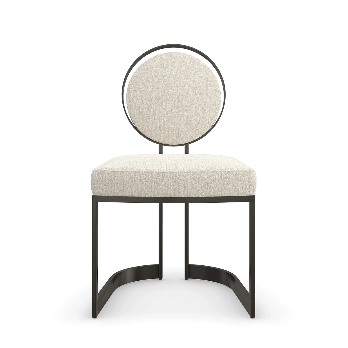 Caracole La Lune Chair – front view – Lusso Furniture Miami