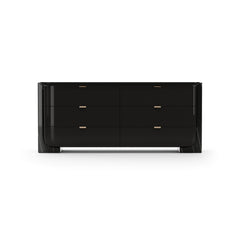 Caracole Overlap Dresser – front view – Lusso Furniture Miami
