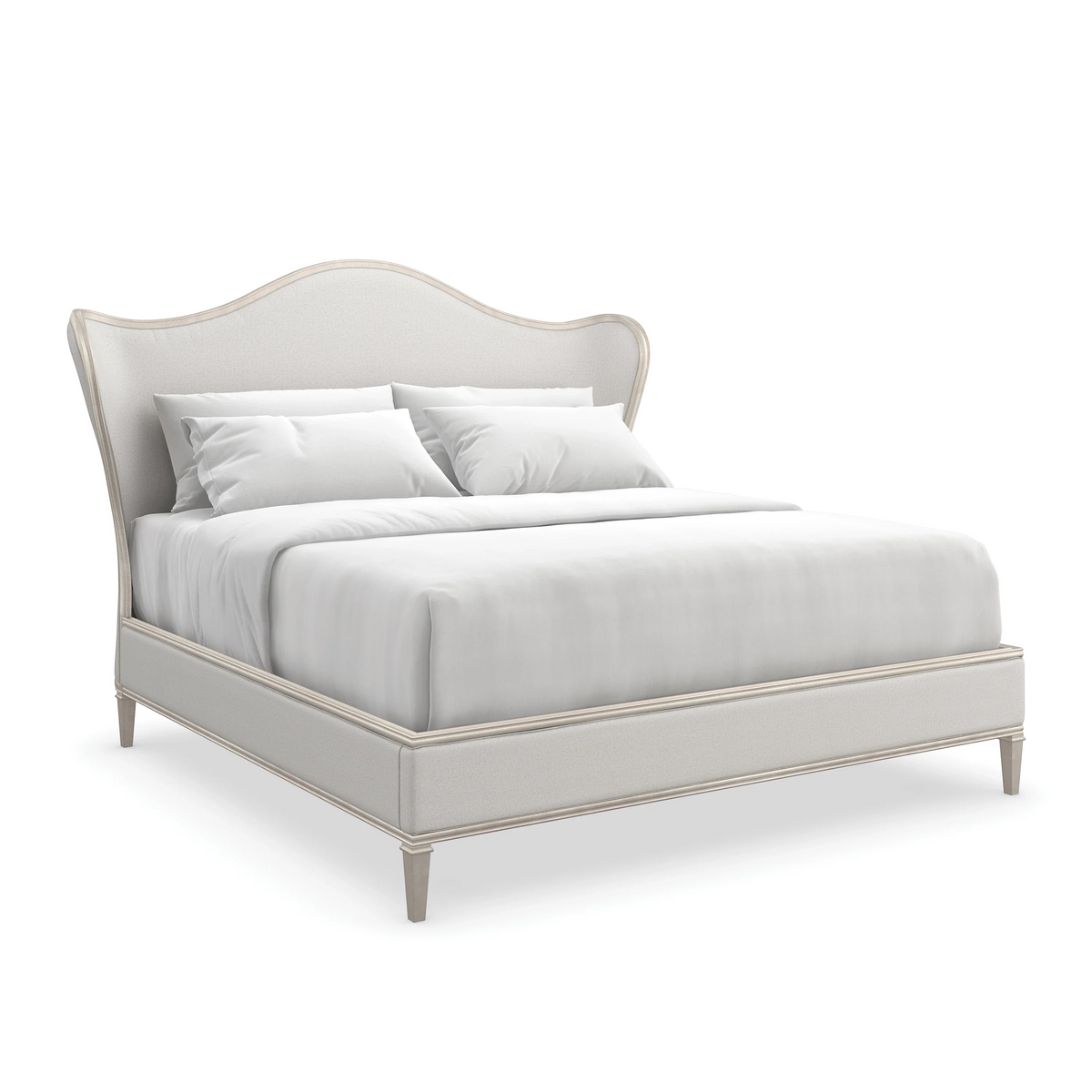 Caracole Bedtime Beauty Bed – top view – Lusso Furniture Miami