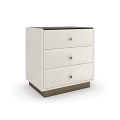 Caracole Iliad Nightstand – side view – Lusso Furniture Miami