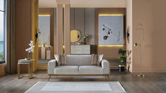 Montella Living Room Set (Vizon) – Living Room Set | Lusso Furniture (view 5)