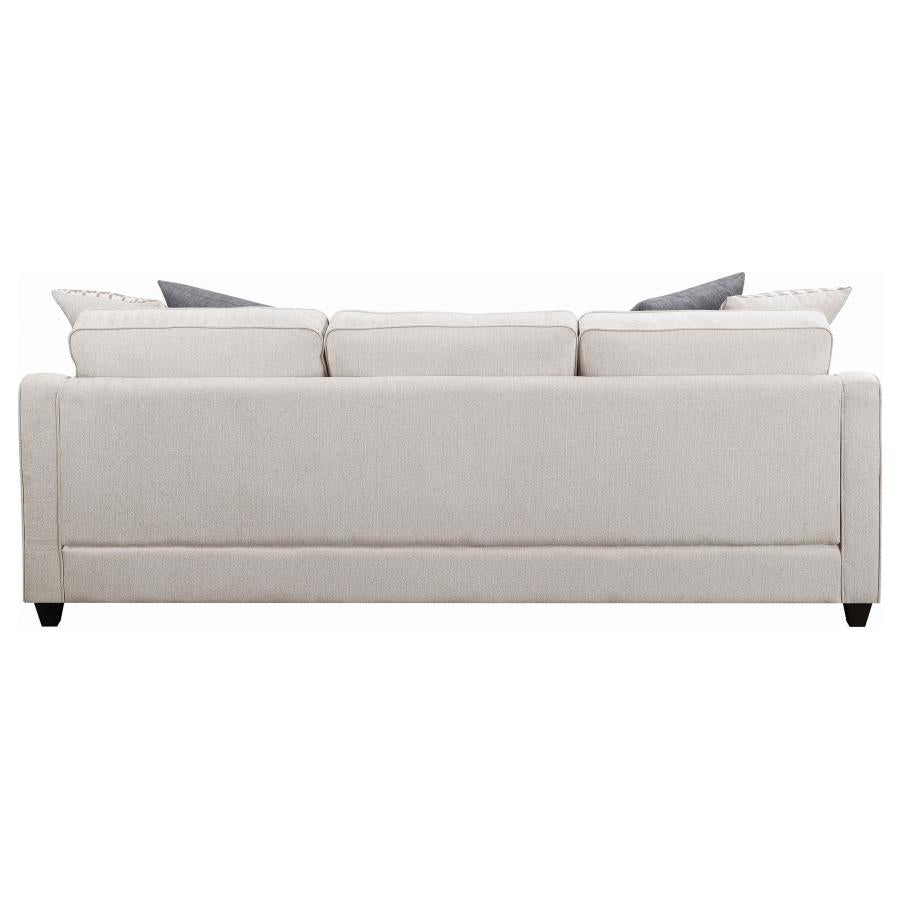 Mcloughlin Upholstered Sloped Arm Sectional Sofa Platinum-zoom-5