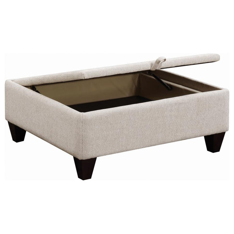 Mcloughlin Upholstered Sloped Arm Sectional Sofa Platinum-zoom-