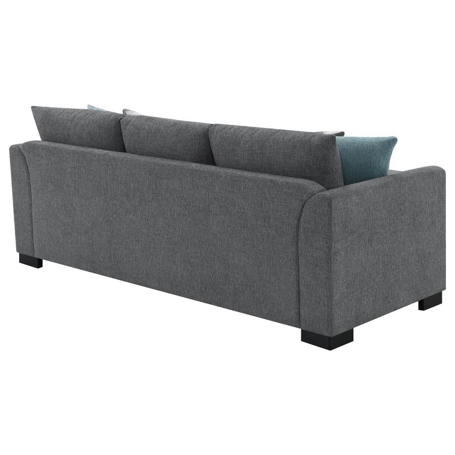 Storey Upholstered Sleeper Sectional Chaise Sofa Grey-zoom-14