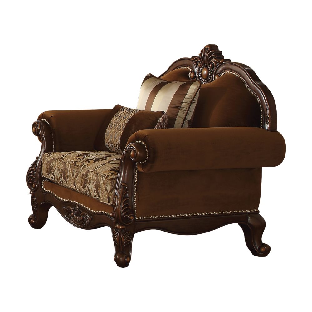 ACME Jardena Accent Chair – front view – Lusso Furniture Miami