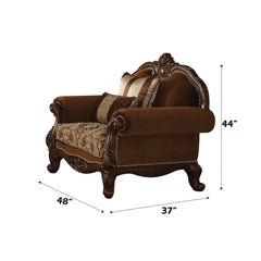 ACME Jardena Accent Chair – angle view – Lusso Furniture Miami