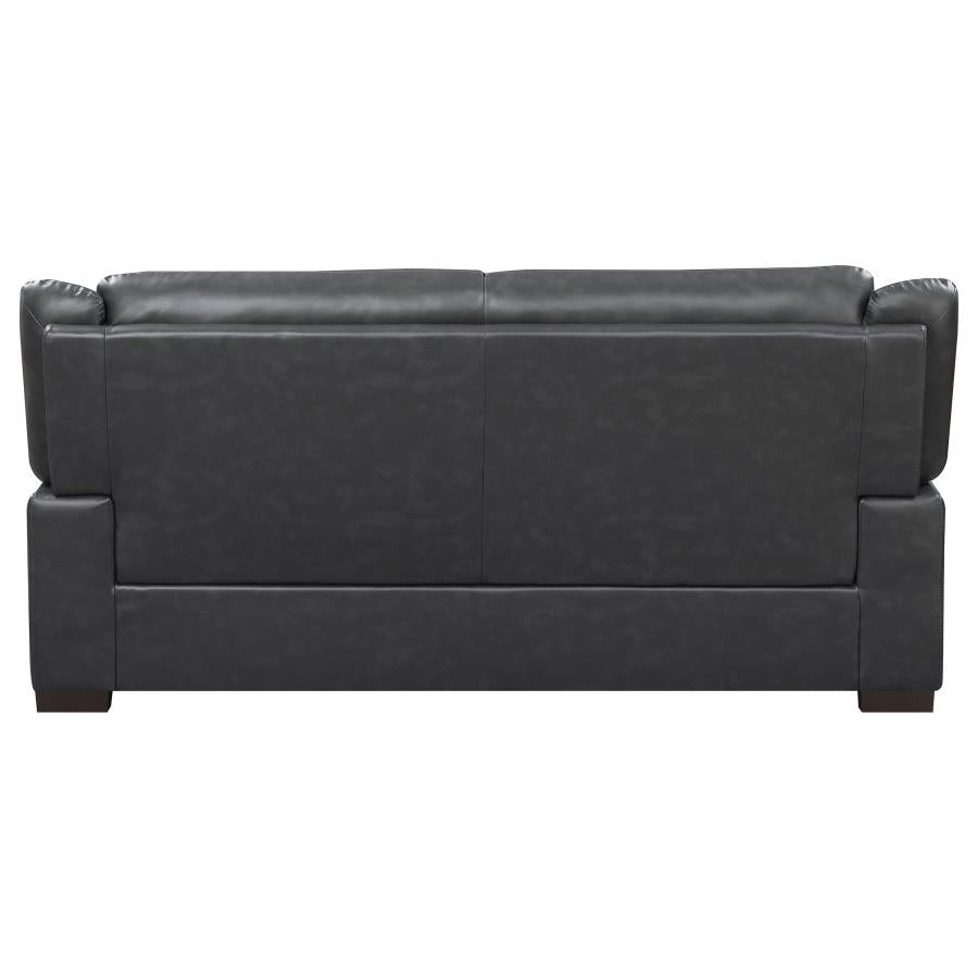 Arabella Upholstered Padded Arm Sofa Grey-5