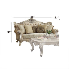 ACME Bently Sofa – side view – Lusso Furniture Miami