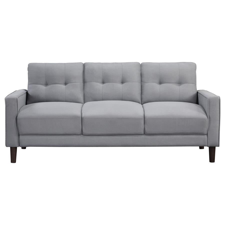 Bowen Upholstered Track Arm Tufted Sofa Grey-3
