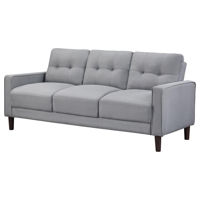 Bowen Upholstered Track Arm Tufted Sofa Grey-zoom-