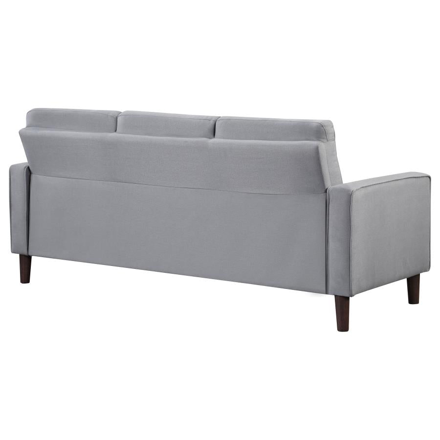 Bowen Upholstered Track Arm Tufted Sofa Grey-zoom-7