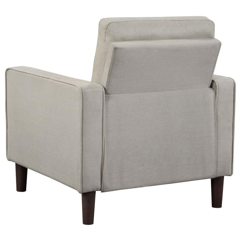Bowen 3-piece Upholstered Track Arm Tufted Sofa Set Beige-zoom-
