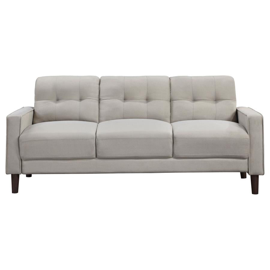 Bowen Upholstered Track Arm Tufted Sofa Beige-3