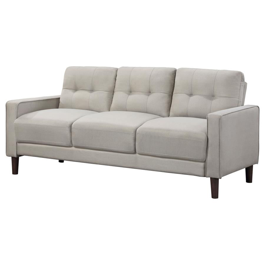 Bowen Upholstered Track Arm Tufted Sofa Beige-4