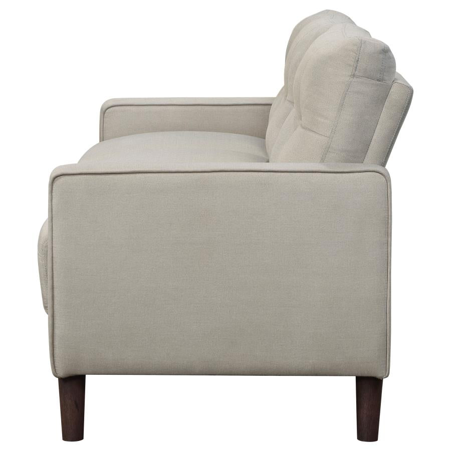 Bowen Upholstered Track Arm Tufted Sofa Beige-5