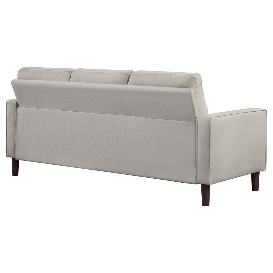 Bowen Upholstered Track Arm Tufted Sofa Beige-7