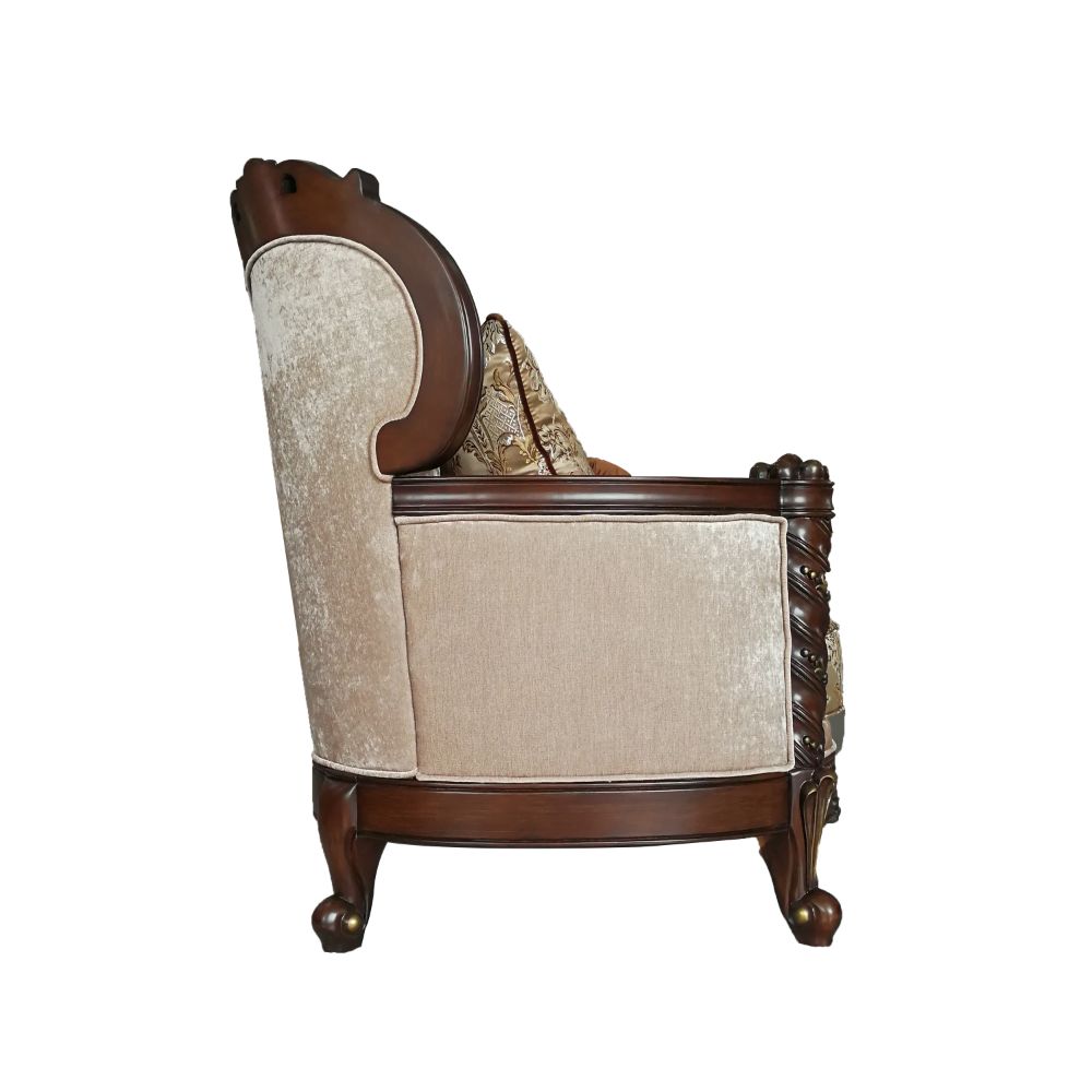 ACME Devayne Loveseat – angle view – Lusso Furniture Miami
