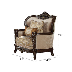 ACME Devayne Accent Chair – detail – Lusso Furniture Miami