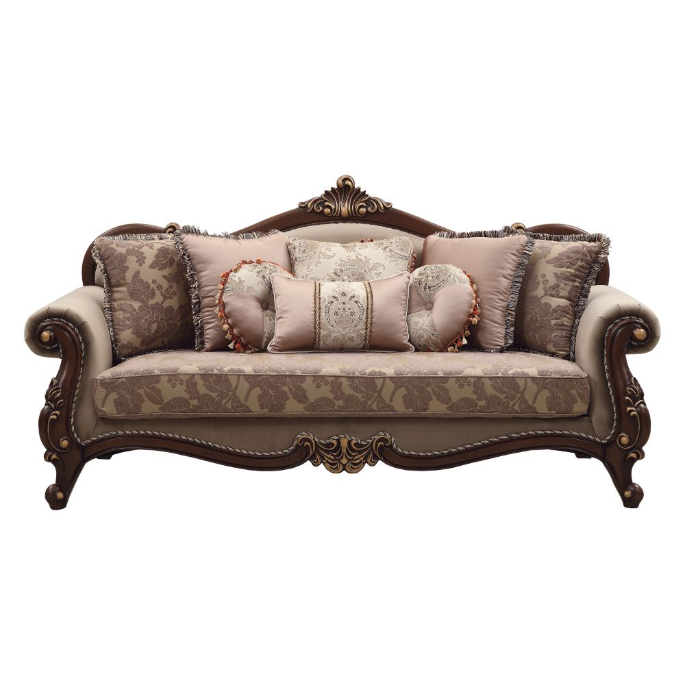 ACME Mehadi Sofa – front view – Lusso Furniture Miami