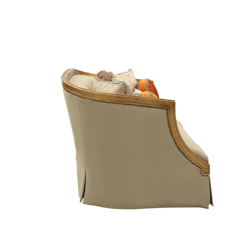 ACME Daesha Loveseat – angle view – Lusso Furniture Miami