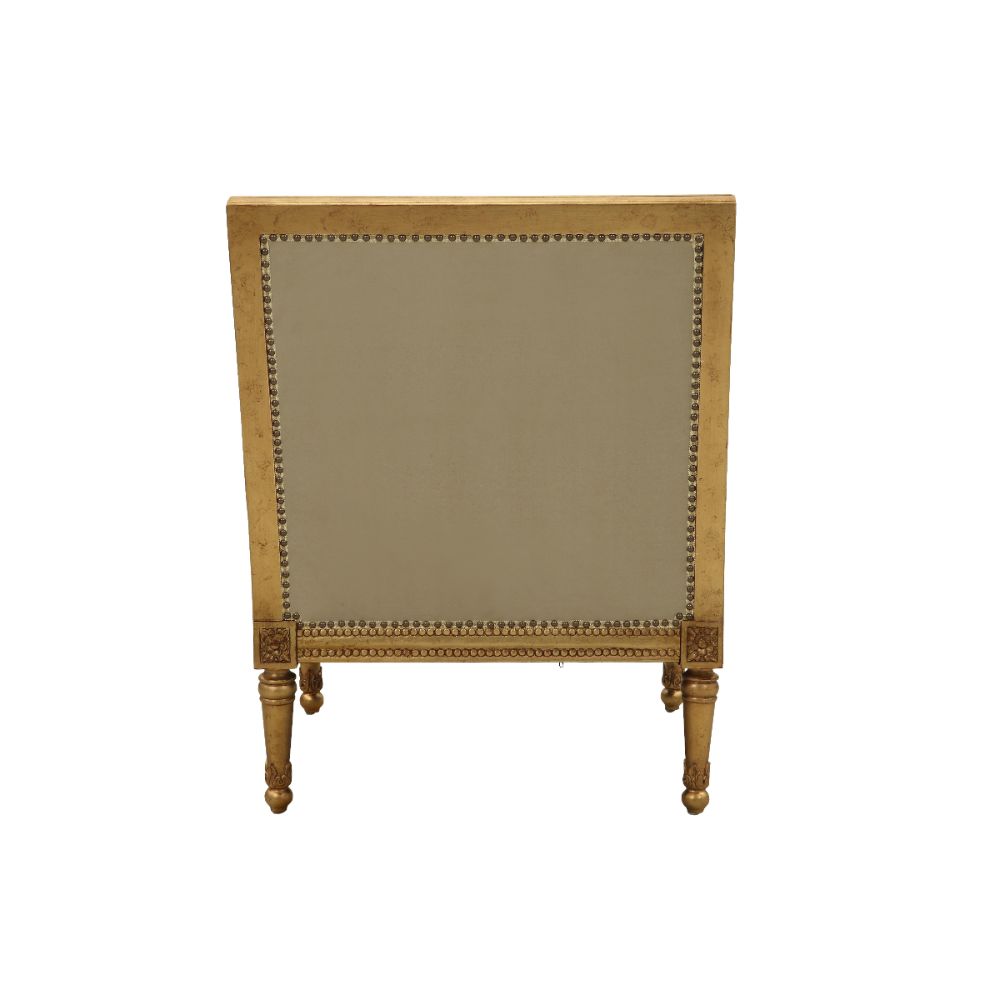 ACME Daesha Accent Chair – side view – Lusso Furniture Miami
