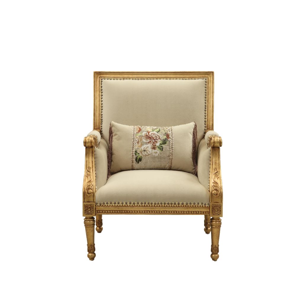 ACME Daesha Accent Chair – detail – Lusso Furniture Miami