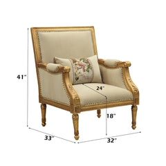 ACME Daesha Accent Chair – room setting – Lusso Furniture Miami