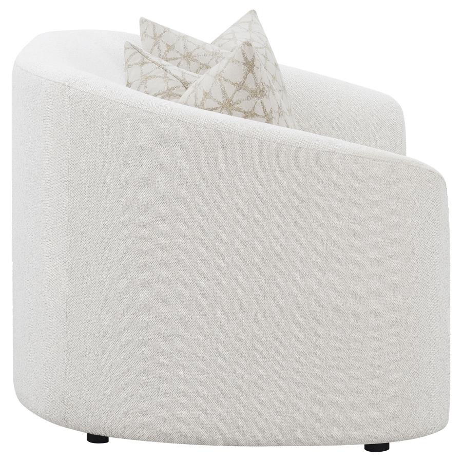 Rainn 2-piece Boucle Upholstered Sloped Arm Sofa Set Latte-10