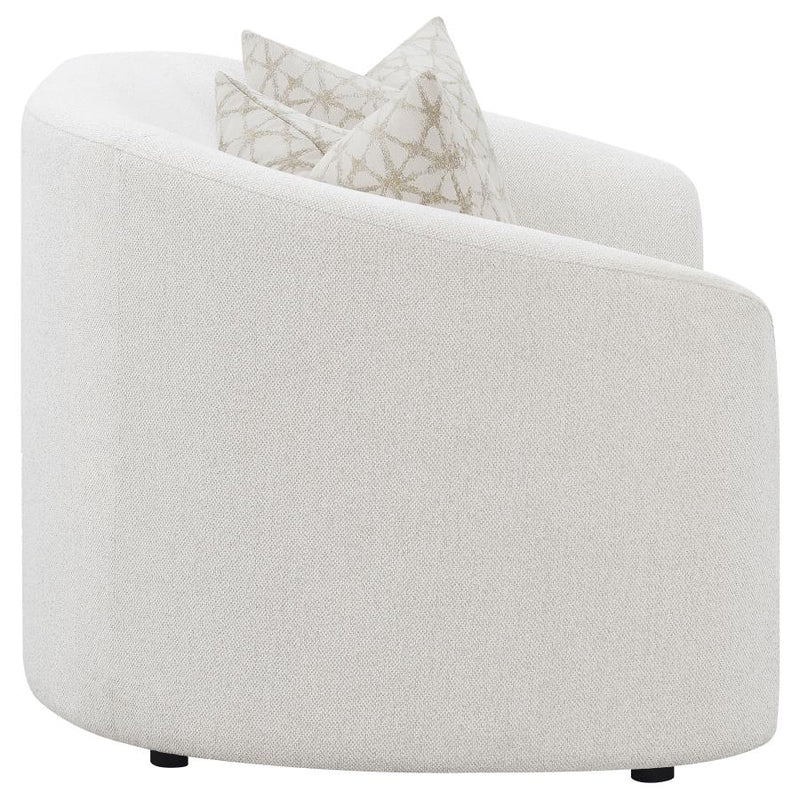 Rainn 2-piece Boucle Upholstered Sloped Arm Sofa Set Latte-zoom-