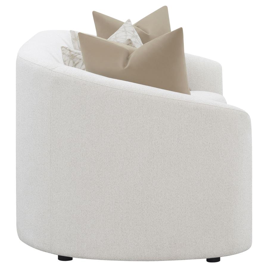 Rainn Boucle Upholstered Sloped Arm Sofa Latte-zoom-8