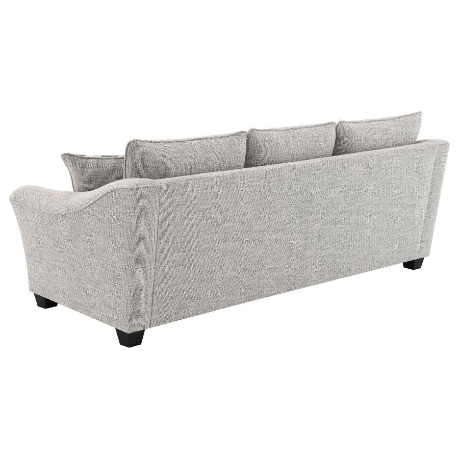 Tomkins 3-piece Boucle Upholstered Sofa Set Light Grey-zoom-5
