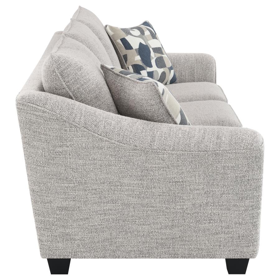 Tomkins Boucle Upholstered Sofa Light Grey-zoom-8