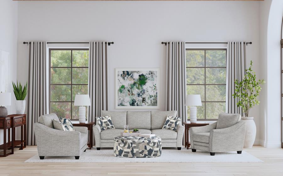 Tomkins Boucle Upholstered Loveseat Light Grey-zoom-13