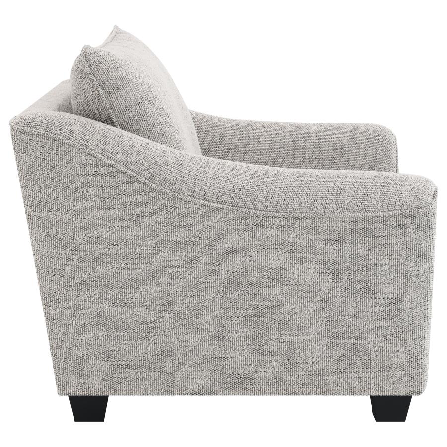 Tomkins Boucle Upholstered Chair Light Grey-zoom-8