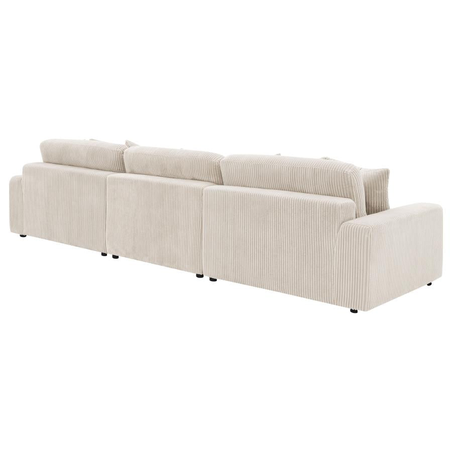 Blaine Upholstered Reversible Chaise Sectional Sofa Sand-zoom-9