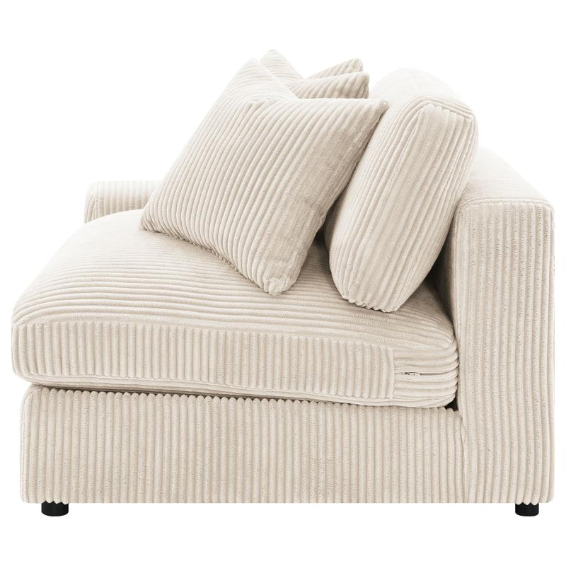Blaine Upholstered Reversible Chaise Sectional Sofa Sand-zoom-