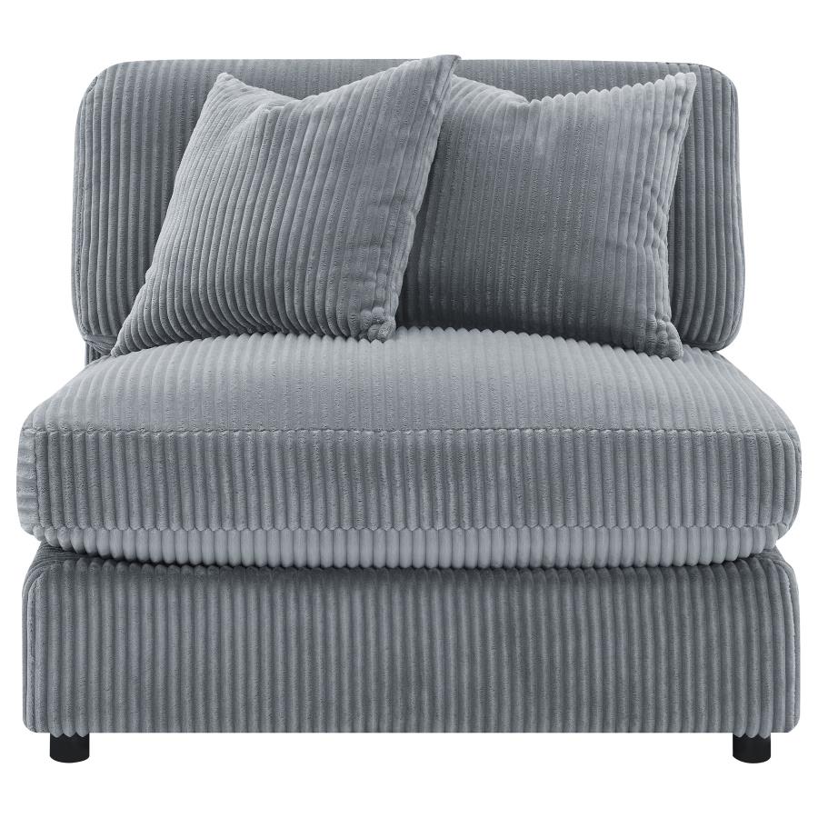 Blaine Upholstered Reversible Chaise Sectional Sofa Fog-zoom-13