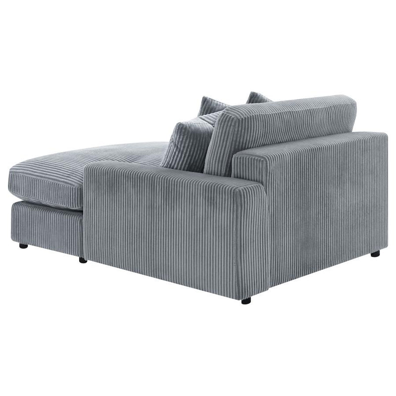 Blaine Upholstered Reversible Chaise Sectional Sofa Fog-zoom-