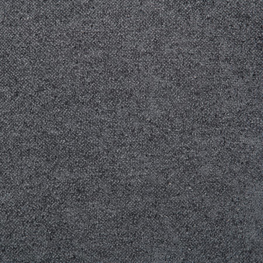 Octavia Upholstered Rectangular Ottoman Charcoal Grey-5