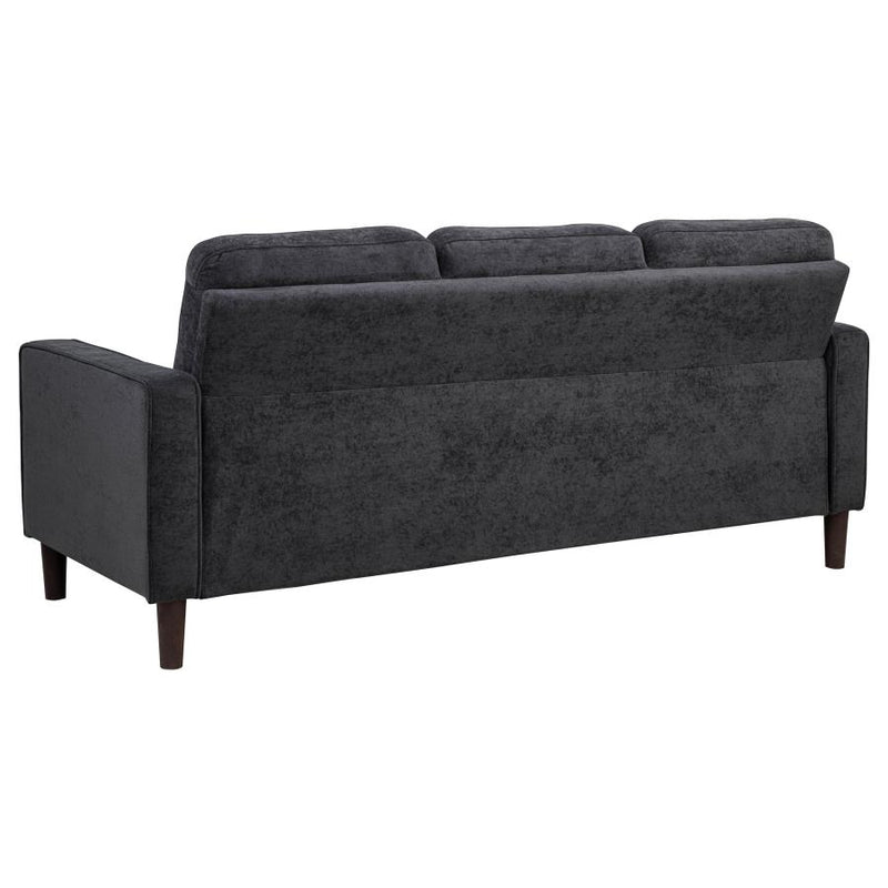 Bowen II 3-piece Upholstered Track Arm Sofa Set Steel Grey-zoom-