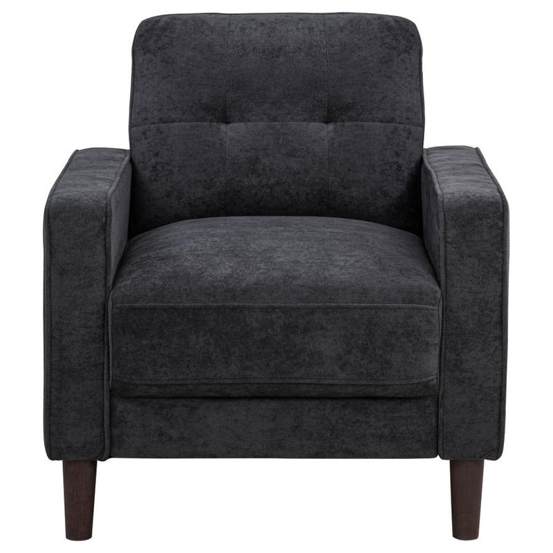 Bowen II 3-piece Upholstered Track Arm Sofa Set Steel Grey-zoom-